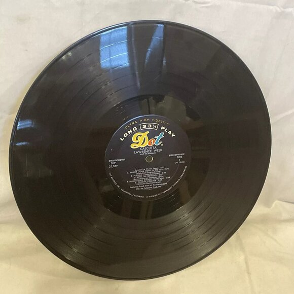 Lawrence Welk Calcutta! (Vinyl, 1961) Dot Records DLP 25359 Good+ LP Record - Picture 7 of 12